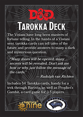 Tarokka Deck (73706)