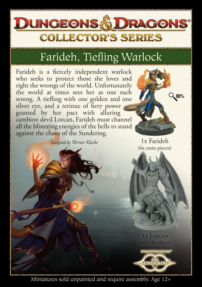 Farideh, Tiefling Warlong (71020)
