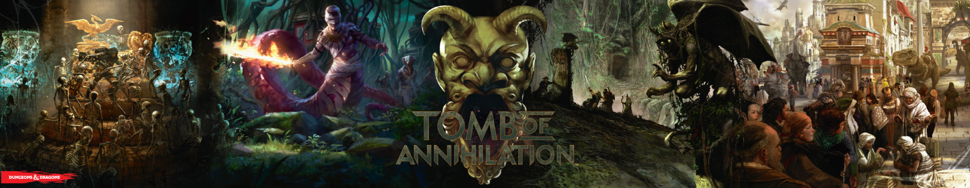 Tomb of Annihilation™:  Dungeon Master's Screen (73708)